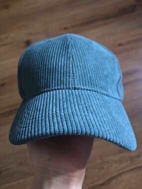 Corduroy Baseball Cap - Teal